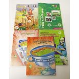 FIVE ASSORTED CROKE PARK OFFICIAL ALL IRELAND PROGRAMMES,