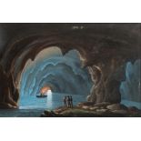 ROSITA TAAFFE (1840),
Grotta Azzura, Italy, gouache, signed with initials lower left and dated 1840,