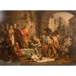 LATE 18TH CENTURY CONTINENTAL SCHOOL, 
Christ Healing The Sick,