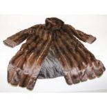 A FINE GERMAN VINTAGE MINK COAT,
by Pelzmoden Schad  Essen-Haarzopf,