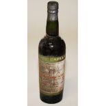MADEIRA, Sercial vintage 1924 Grand Capella, 1 bottle, with label.