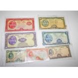 A FINE FULL SET OF SERIES A “LADY LAVERY” BANK NOTES:

Including: 10/ - issue date 25.5.