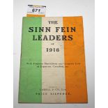 REPUBLICAN INTEREST
1917: The Sinn Fein Leaders of 1916 with Fourteen Illustrations and Complete