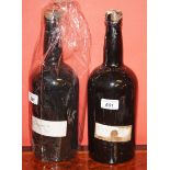 VINTAGE PORT: Fonseca 1970, two magnums, well into neck.