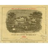 ###### WITHDRAWN#######Chateau Lafite-Rothschild   1990, 1er Cru Classe Pauillac, 6 bottles,