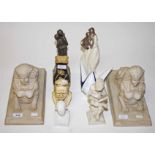 A PAIR OF COMPOSITION MODELS OF SPHINXES, 
13.