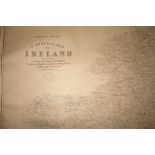 ORDINANCE SURVEY: A GENERAL MAP OF IRELAND, 
showing County and Barony boundaries, the rivers,