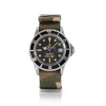 ROLEX OYSTER PERPETUAL SUBMARINER REF. 1680 DEL 1975 CA. C. stainless steel, screwed case back and