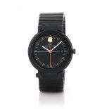 INTERNATIONAL WATCH CO. PORSCHE DESIGN ANNI '80. C. black titanium with screwed case back,