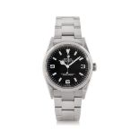 ROLEX OYSTER PERPETUAL EXPLORER REF. 114270 DEL 2001.  C. stainless steel with screwed case back and
