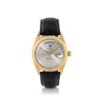 ROLEX OYSTER PERPETUAL DAY-DATE REF. 1803 DEL 1961 CA. C. 18K yellow gold with screwed case back and