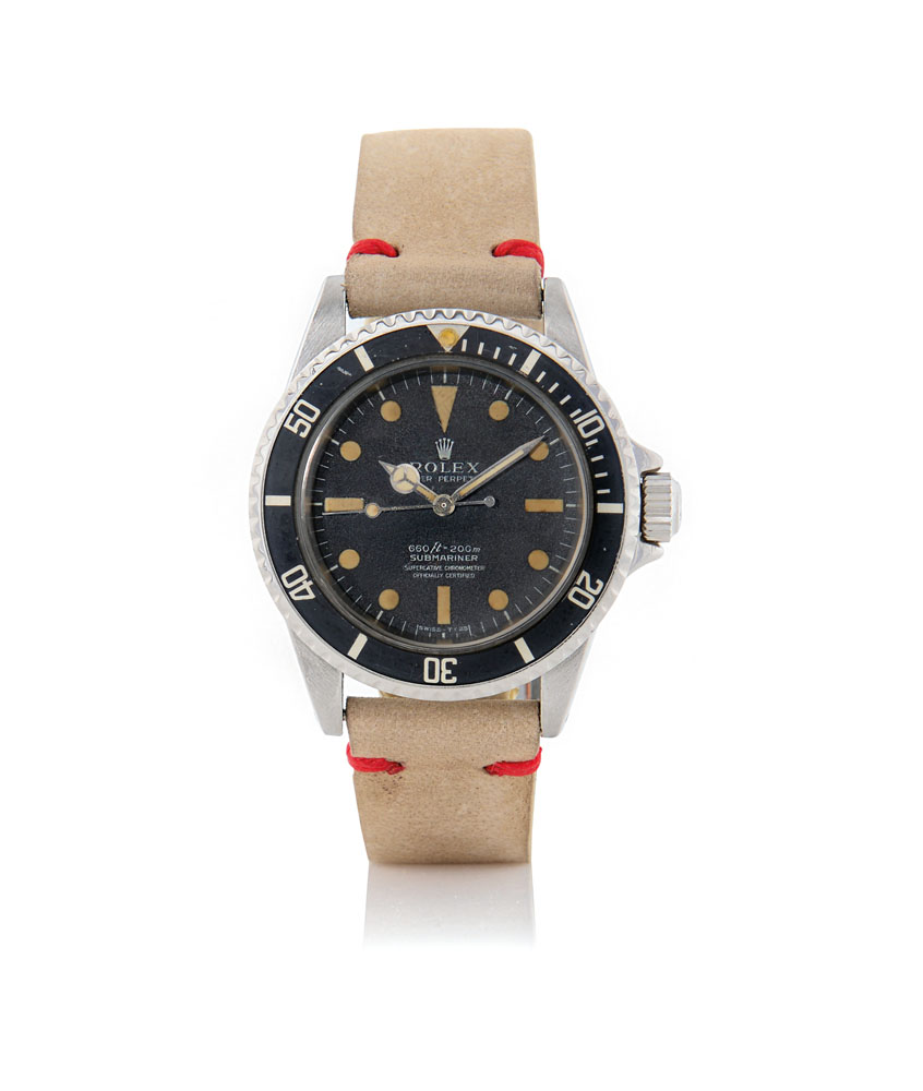 ROLEX OYSTER PERPETUAL SUBMARINER REF. 5512 DEL 1973 CA.  C. stainless steel, screwed case back