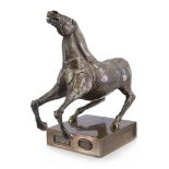 CASSINARI-BERROCAL   Il cavallo, 1973 scultura in bronzo fuso a cera persa, scomponibile in 15