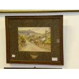 ELSIE W NEVE - CHIDEOCK; CHARMOUTH, A PAIR, BOTH SIGNED, DATED 26 AND INSCRIBED, WATERCOLOUR AND