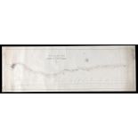 CHEFFINS (C F) PLAN AND SECTION OF THE PROPOSED CHESTER AND CREWE RAILWAY 1836 GEORGE STEPHENSON
