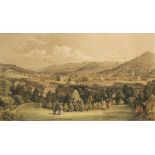 F JONES AFTER WILLIAM IBBITT (1804-1869) VALLEY OF THE DON; WEST VIEW OF SHEFFIELD  two, lithographs