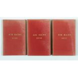 WORLD WAR ONE BRITISH HOME FRONT AIR RAIDS 1915-1917folio (34 x 21.5cm) three vols made up of