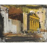 † JOHN PIPER, CH (1903-1992) STOWE SOUTH OF THE HOUSE L.387 screenprint, signed by the artist in