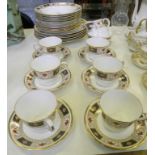 A ROYAL CROWN DERBY DERBY BORDER DINNER SERVICE