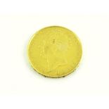 GOLD COIN.  TWO POUNDS 1823