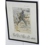 CHARLES JOHNSON PAYNE, "SNAFFLES" - VIMY; BON VOYAGE, A PAIR, LITHOGRAPH PRINTED IN COLOUR ON THE