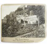 THIRTEEN MOUNTED PHOTOGRAPHS OF SNEINTON, NOTTINGHAM AND SURROUNDINGS, VARIOUS SIZES, CIRCA LATE