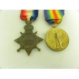 WORLD WAR I, PAIR, 1914 - 15 STAR AND VICTORY MEDAL, M2 - 116157 PTE WDS DRAFFEN ASC