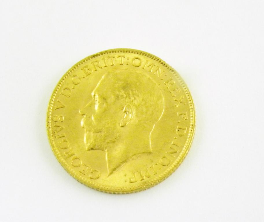 GOLD COIN.  SOVEREIGN, 1912