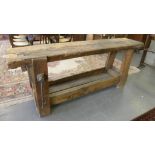 A TIMBER WORKBENCH