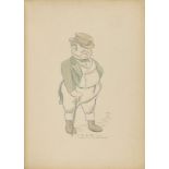 BEERBOHM (MAX) CARTOONS "THE SECOND CHILDHOOD OF JOHN BULL" folio, lithographs in colour, half