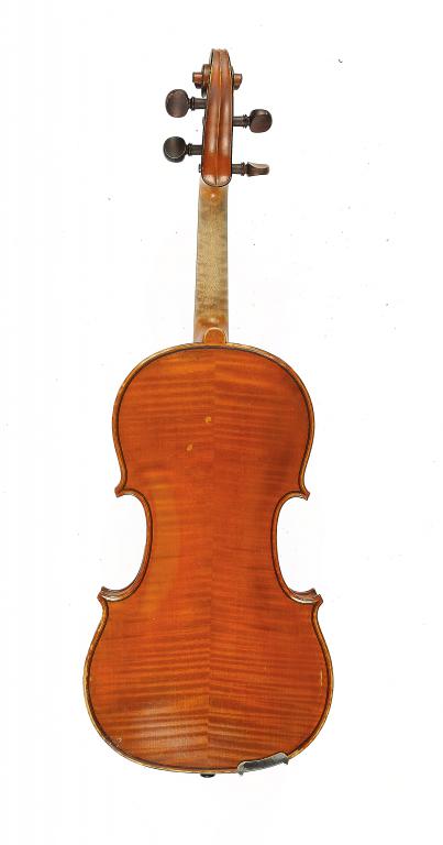 A MIRECOURT VIOLIN LABELLED FOR BOOSEY & HAWKES LTD, DATED 1934 length of back 25.7cm, two silver - Image 2 of 2