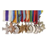 WORLD WAR ONE GROUP OF THREE 1914-15 Star, British War Medal and Victory Medal LIEUT A H RAMSDEN-