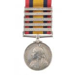 QUEEN'S SOUTH AFRICA MEDAL, 1899 five clasps, Cape Colony, Orange Free State, Transvaal, South