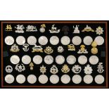 GREAT BRITISH REGIMENTS. A SET OF FIFTY TWO PROOF SILVER MEDALS 4.5cm diam, by The Birmingham