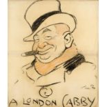 TOM BROWNE, RBA, RI, RMS (1872-1910) A LONDON CABBIE; THE WEARING OF THE GREEN; A NURSERY CAN(N)