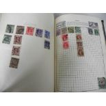 A COLLECTION OF POSTAGE STAMPS, IN SG SENATOR ALBUM AND ANOTHER ALBUM, GREAT BRITAIN AND WORLD, M