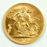 GOLD COIN. SOVEREIGN 1978