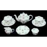 A SHELLEY FLORAL TEA SERVICE, PATTERN 13424