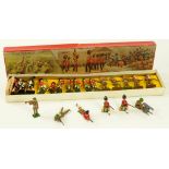 A SET OF CHARBENS PAINTED HOLLOW CAST LEAD ALLOY SOLDIERS, BOXED