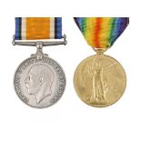 WORLD WAR ONE PAIR   British War Medal and Victory Medal 160 SJT E R T KING 3-KA RIF, South