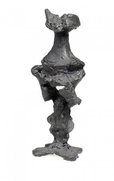 †FREDERICK EDWARD MCWILLIAM, RA (1909-1992) BONE-FORM II, 1960  unique,   with black patina, 23cm
