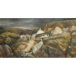 †WILLIAM HAROLD STEPHEN BUNCE (1920-1995) DERBYSHIRE LANDSCAPE  signed with initials and dated '