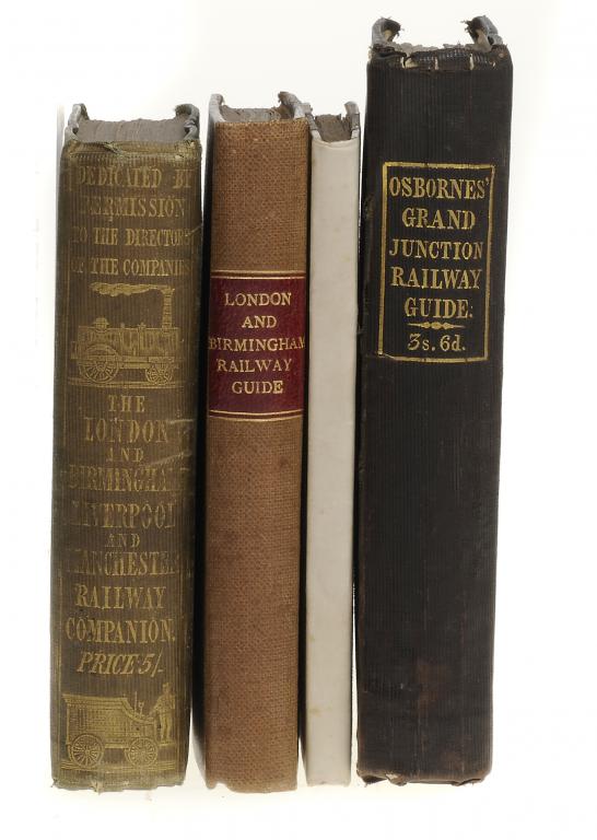 HAND-BOOK FOR TRAVELLERS ALONG THE LONDON AND BIRMINGHAM AND GRAND JUNCTION RAILWAYS two folding - Image 2 of 2