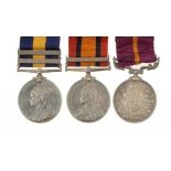 19TH CENTURY AFRICAN CAMPAIGNS GROUP OF THREE  Cape of Good Hope General Service Medal, two clasps