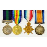 MILITARY GENERAL SERVICE MEDAL, ERII, ONE CLASP MALAYA, 22631666 SPR J. GOULDING RE AND A SET OF