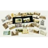 A COLLECTION OF POSTCARDS OF NOTTINGHAM, MAINLY EARLY 20TH CENTURY  including real photographic