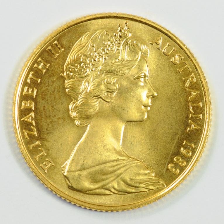 GOLD COIN.  AUSTRALIA TWO HUNDRED DOLLARS 1983 (10G) - Image 2 of 3