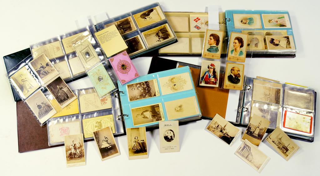 PHOTOGRAPHS. A COLLECTION OF VICTORIAN CARTES DE VISITE   including children and groups and