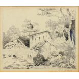 SIR CHARLES D'OYLY (1781-1845) - A GROUP OF DRAWINGS AND WATERCOLOURS  MAINLY OF VIEWS TAKEN IN