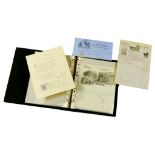 NOTTINGHAM PRINTED EMPHERA.  A COLLECTION OF 19TH CENTURY TRADESMEN'S BILLS AND LETTERHEADS,  many